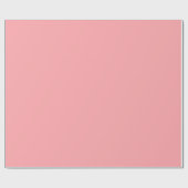 Solid soft pink cadeaupapier (Vlak)