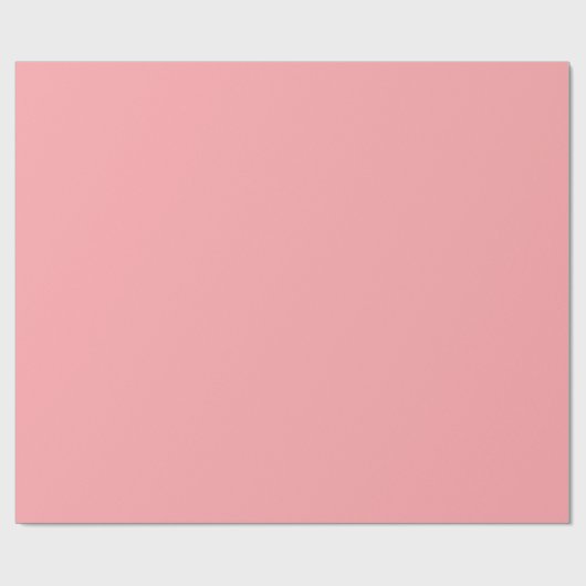 Solid soft pink cadeaupapier (Vlak)