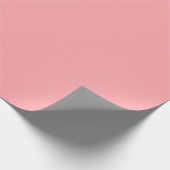 Solid soft pink cadeaupapier (Hoek)