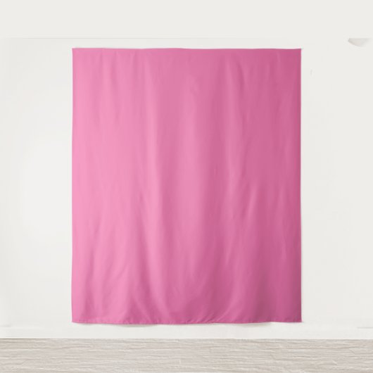 Solid soft pink wandkleed (Voorkant)