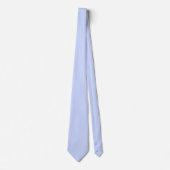 Solid Soft Sky Light Pastel Baby Blauw Kleur Stropdas (Voorkant)