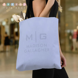 Solid Soft Sky Light Pastel Baby Blue Color Tote Bag