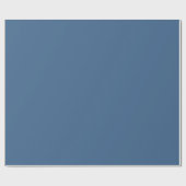 Solid steel blue cadeaupapier (Vlak)