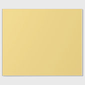 Solid sunlight pastel geel cadeaupapier (Vlak)