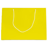 Solid Sunny Yellow Color Groot Cadeauzakje (Voorkant)