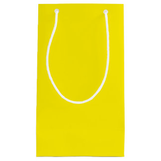 Solid Sunny Yellow Color Klein Cadeauzakje