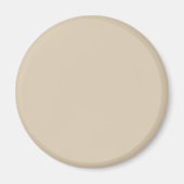 Solid Tan Solid Color Magneet (Voorkant)
