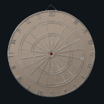 Solid taupe dusty brown dartbord<br><div class="desc">Solid color taupe dusty brown design.</div>