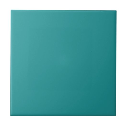 Solid teal shade Color | #1E9496 Tegeltje (Voorkant)