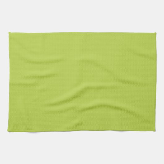 Solid Tender Shoots Green Kitchen Towel Theedoek (Horizontaal)