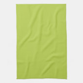 Solid Tender Shoots Green Kitchen Towel Theedoek (Verticaal)
