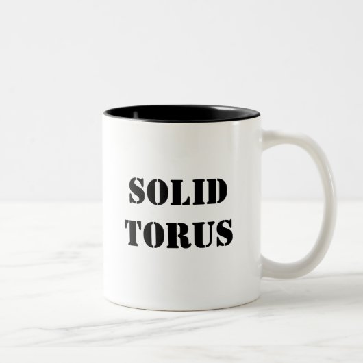 Solid Torus Tweekleurige Koffiemok (Rechts)
