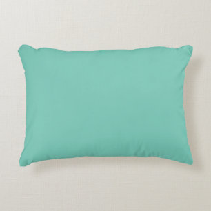 Solid Turquoise Accent Pillow Decoratief Kussen