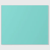 SOLID TURQUOISE | WRAPPORTEUR CADEAUPAPIER (Vlak)