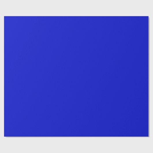 Solid ultramariniel, lichtblauw cadeaupapier (Vlak)