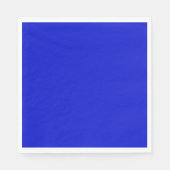 Solid ultramariniel, lichtblauw servet (Voorkant)