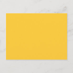 Solid Yellow Background-Sjabloon FFCC33 Briefkaart