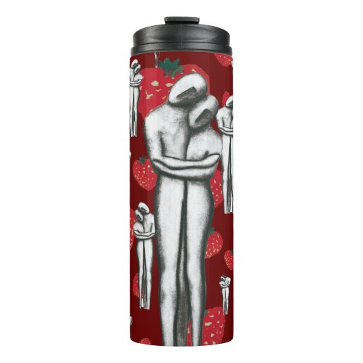 Solida coesione & aardbeien thermosbeker (Voorkant)