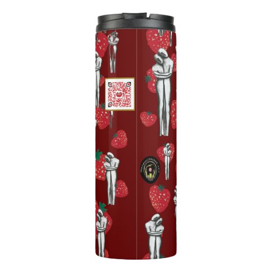 Solida coesione & aardbeien thermosbeker (Achterkant)