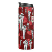 Solida coesione & aardbeien thermosbeker (Geroteerd rechts)