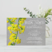 Solidago Bridal Shower - Uitnodigingen (Staand voorkant)