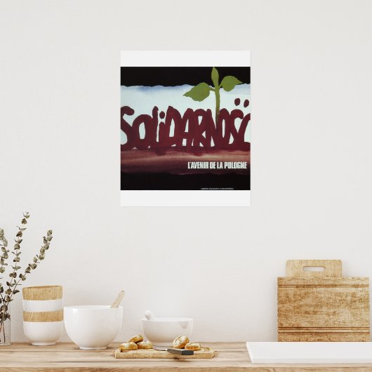 Solidariteit. De toekomst van het poster Polen_Pro (Keuken)