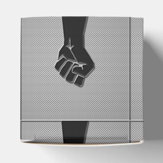 Solidariteit eerste koolstofvezeldecor stijl bedankdoosjes (Bovenkant)