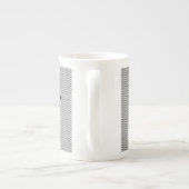 Solidariteit eerste koolstofvezeldecor stijl porselein kop (Achterkant)