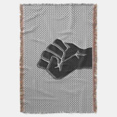 Solidariteit in de afdrukopstijl van koolstofvezel deken (Voorkant Verticaal)