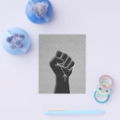 Solidariteit in de afdrukopstijl van koolstofvezel flyer (Enkel)