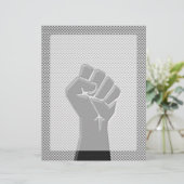 Solidariteit in koolstofvezelstijl (Staand voorkant)