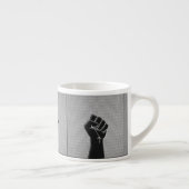 Solidariteit in koolstofvezelstijl espresso kop (Rechts)