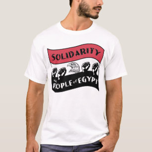 Solidariteit met de Egyptische bevolking T-shirt