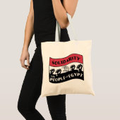 Solidariteit met het Egyptische volk Tote Bag (Voorkant (product))
