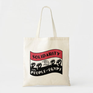 Solidariteit met het Egyptische volk Tote Bag