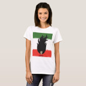Solidariteit met vrouwen uit Iran T-shirt (Voorkant volledig)