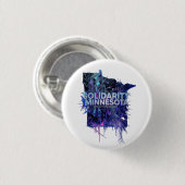 Solidariteit Minnesota Ronde Button 3,2 Cm (Voorkant /achterkant)