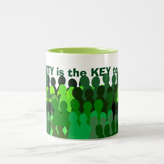 Solidariteit-mok Tweekleurige Koffiemok (Center)