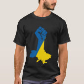 Solidariteit Oekraïne T-Shirt (Voorkant)