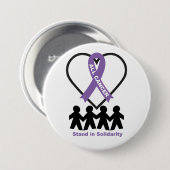 Solidariteit Ronde Button 7,6 Cm (Voorkant /achterkant)