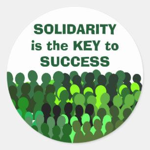 Solidariteit sticker
