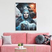 Solidariteit van de Natuur Canvas Afdruk (Insitu (Woonkamer))