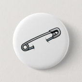 Solidariteit van de veiligheidsprikkel ronde button 5,7 cm (Voorkant)