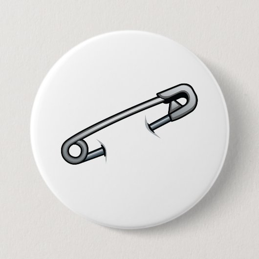 Solidariteit van de veiligheidsprikkel ronde button 7,6 cm (Voorkant)