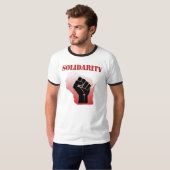 Solidariteit Wisconsin T-shirt (Voorkant volledig)