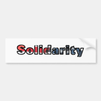 solidariteits-Bumpersticker Bumpersticker