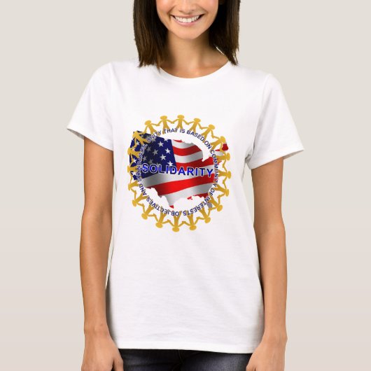 Solidariteitscirkel T-shirt (Voorkant)