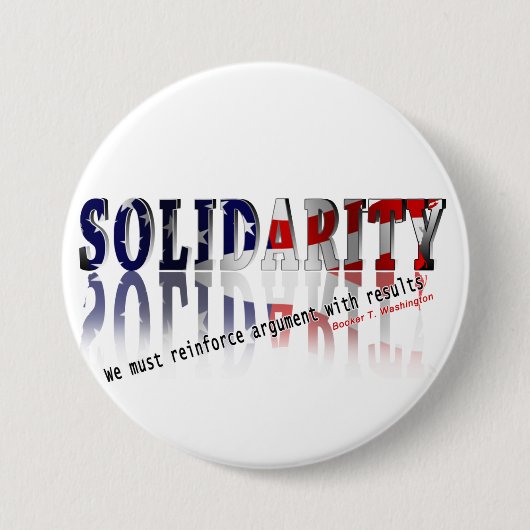 Solidariteitsfonds Ronde Button 7,6 Cm (Voorkant)