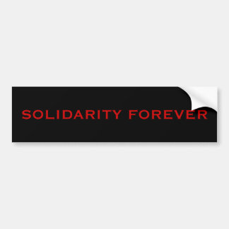 SOLIDARITEITSFREVER BUMPERSTICKER