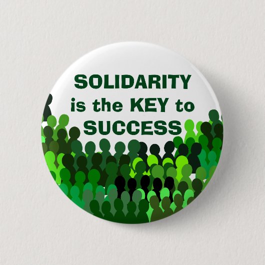 Solidariteitsknop Ronde Button 5,7 Cm (Voorkant)